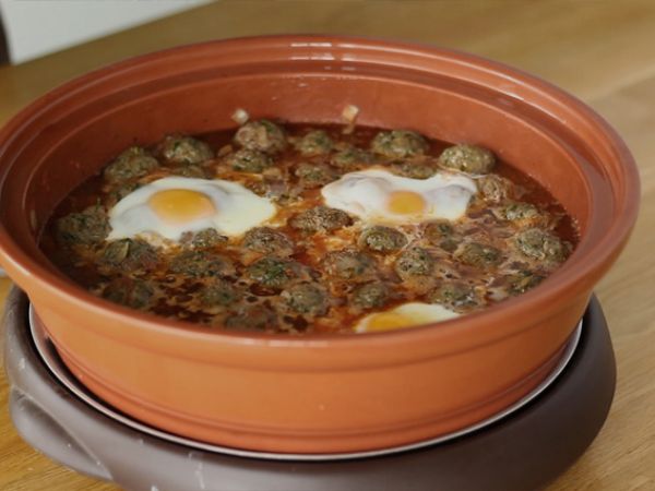 Kefta Tajine (baharatlı ve otlu kıyma köfte) - Hazırlık adım 7